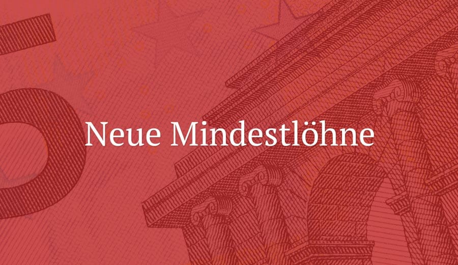 Der Mindestlohn wird erhöht