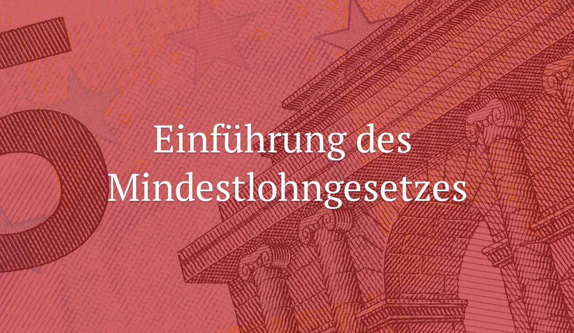 ArbG Hamburg: Die Einführung des Mindestlohngesetzes berührt nicht die Wirksamkeit einer in einem vorher geschlossenen Arbeitsvertrag enthaltenen Ausschlussklausel.